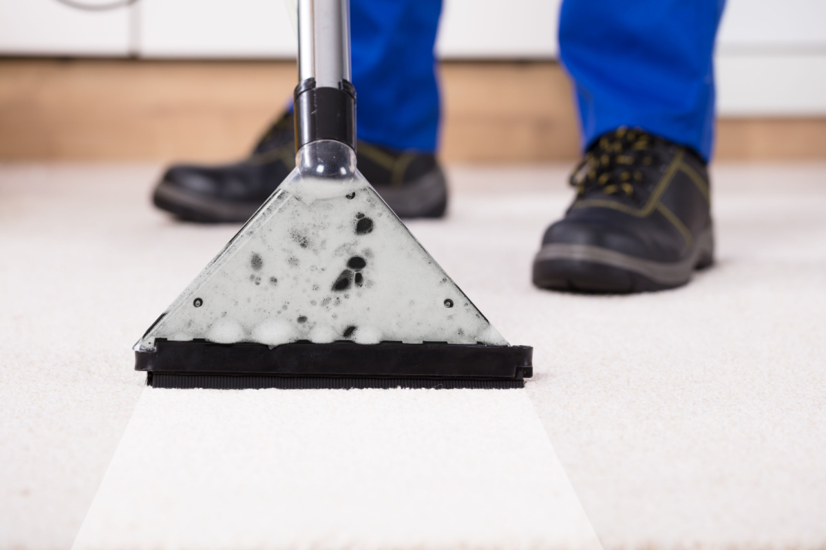 Carpet cleaning services.