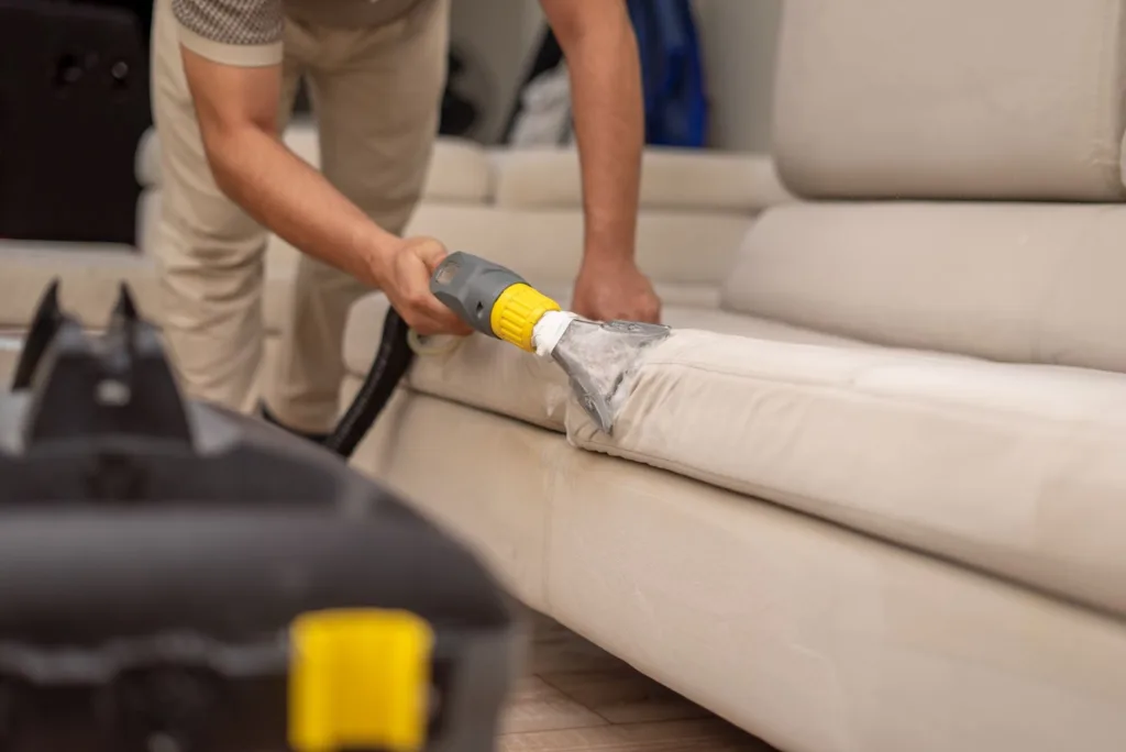 Premium upholstery cleaning services